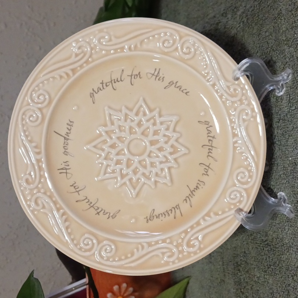 Blessings plate